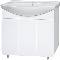 Misty Тумба под раковину Чегет 105 белая – фотография-1